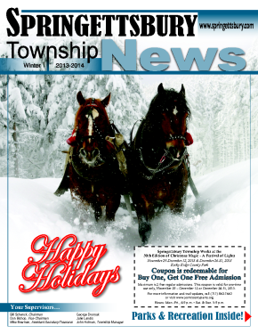 Springettsbury Township Award Winning Cover