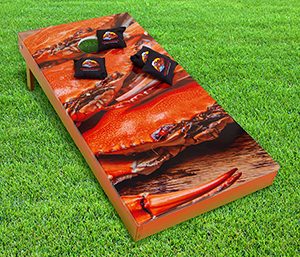 Custom Cornhole Set by Caskey Group