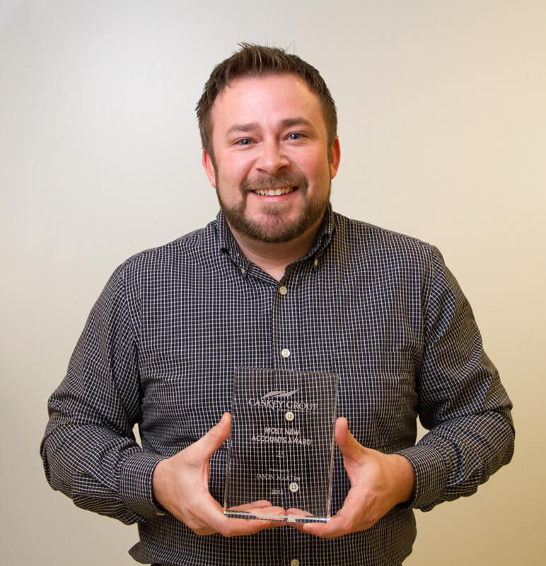 Jason Martin | 2015 Most New Accounts Award