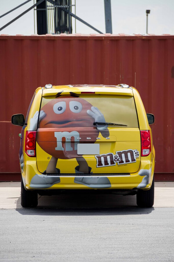 M&M/Mars Company Full Vehicle Wraps by Caskey Group